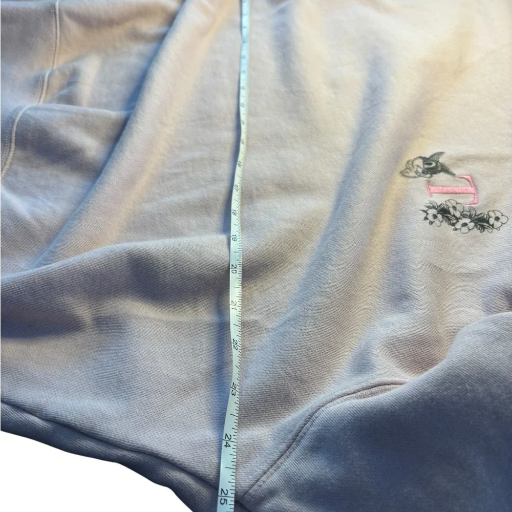 Uniqlo UT Disney Bambi Thumper Sketchbook Oversized Crewneck Lilac XL - Picture 11 of 11